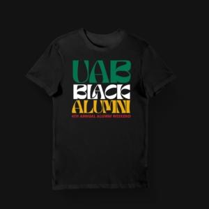 UAB Black Alumni T-Shirt